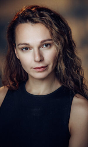Анастасия Салтыкова - актерское портфолио, портрет крупным планом