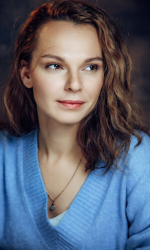 Анастасия Салтыкова - актерское портфолио, портрет крупным планом
