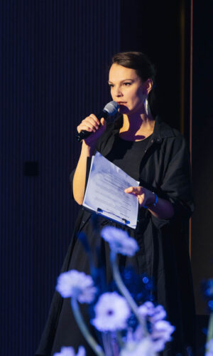 Anastasia Saltykova, hôte de l'événement