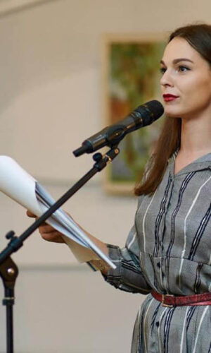Anastasia Saltykova, hôte de l'événement