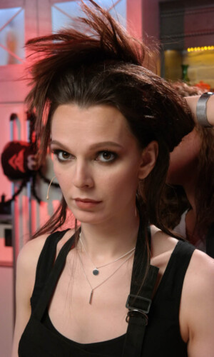 Anastasia Saltykova - animatrice et cocréatrice de l'émission "Extreme Kitchen" (cuisine extrême)