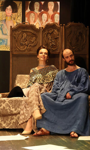 Production théâtrale "My Dear Klimt" avec Anastasia Saltykova dans le rôle-titre