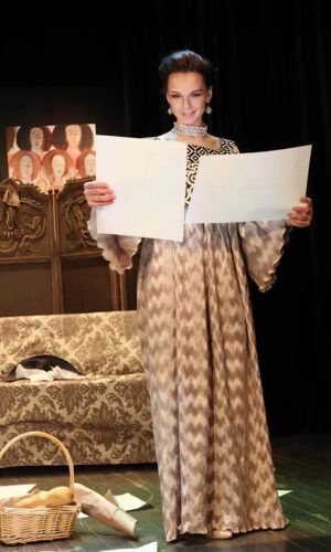Production théâtrale "My Dear Klimt" avec Anastasia Saltykova dans le rôle-titre